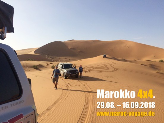 Erg Chebbi Marokko mit dem Geländewagen